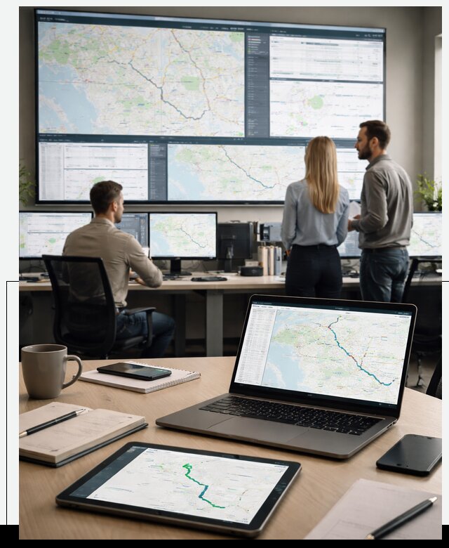 Трекинг грузов и Fleet Management, мониторинг автопарка в Сыктывкаре