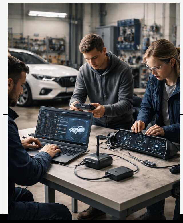 Разработка Connected Car и ПО для автопрома в Сыктывкаре