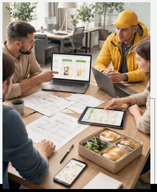 Разработка агрегатора доставки еды в Сыктывкаре от 15467 р., АвикейСкт